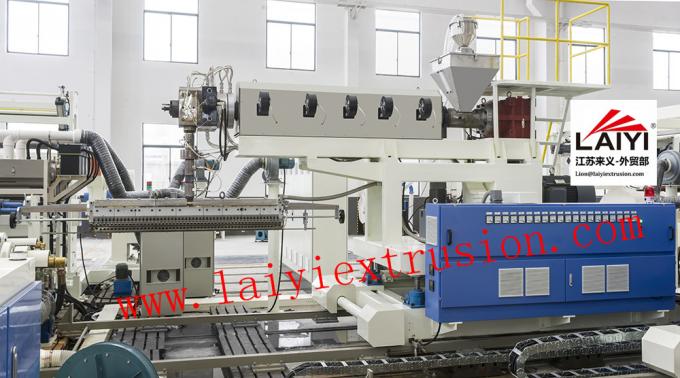 La machine en plastique de stratification partie/machine en plastique d'extrudeuse de feuille couche mono d'ABS 0