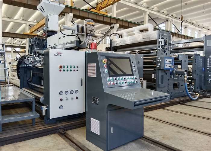 300M/min Vitesse de production Machine de stratification à extrusion de papier à coupe à double face