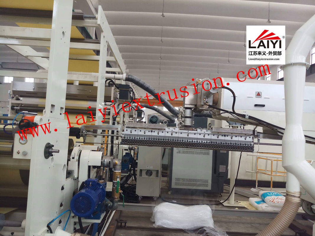 Le double a dégrossi type de levage automatique de stratification extrudeuse de machine d'extrusion