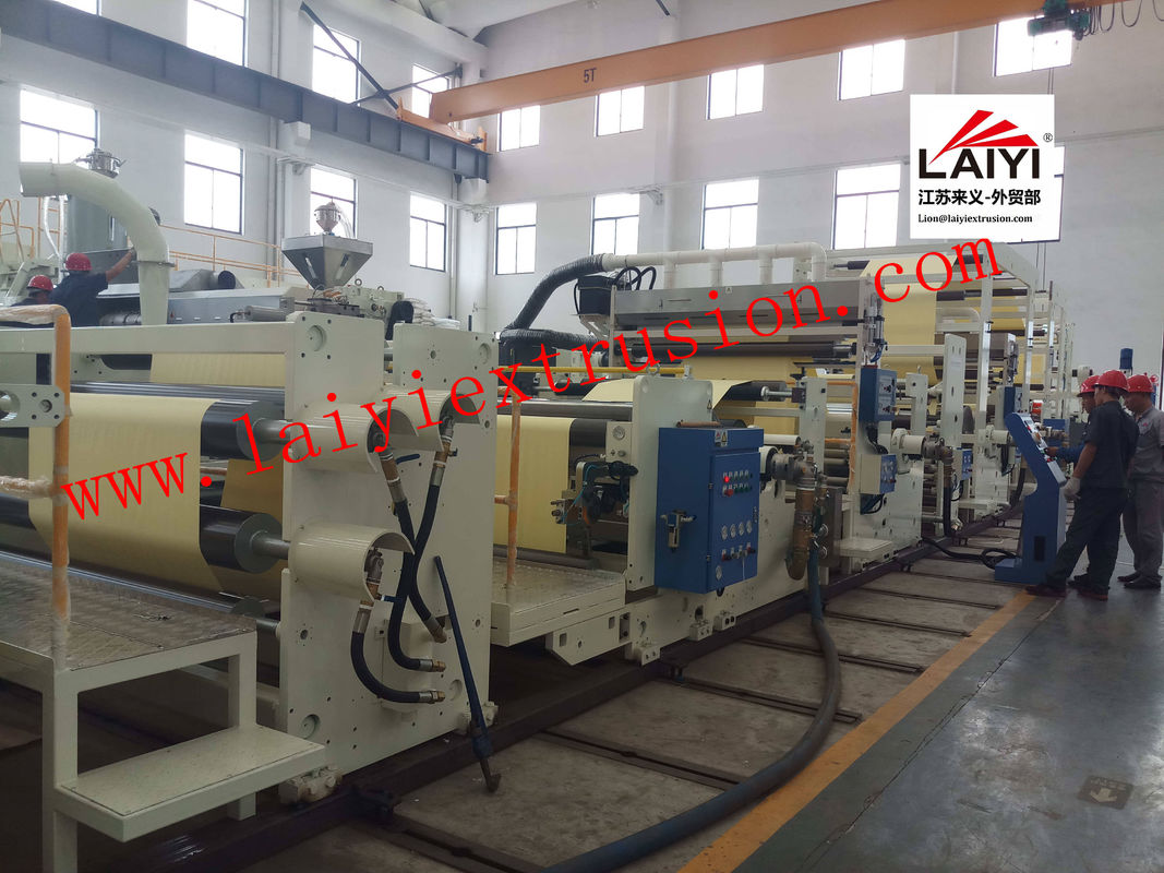machine de stratification de feuille de la vitesse 300m/Min, machine de stratification de grande taille d'épaisseur de 8-45μM