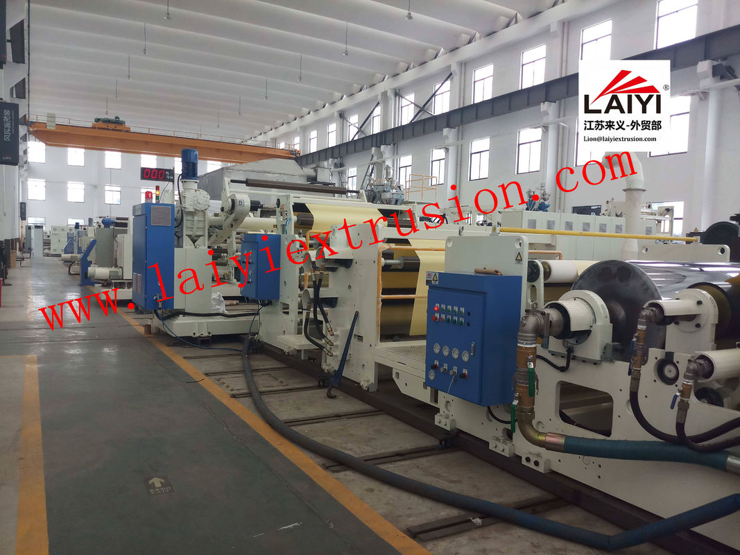 Machine en plastique 200kg/H ou 250kg/H maximum de stratification d'extrusion de LDPE/LLDPE/PP/EVA/EAA