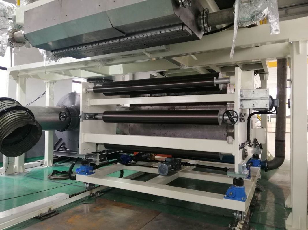 La machine de tissu soufflée par fonte de haute performance avec des racines éventent dans la vitesse de 1600r/de minute