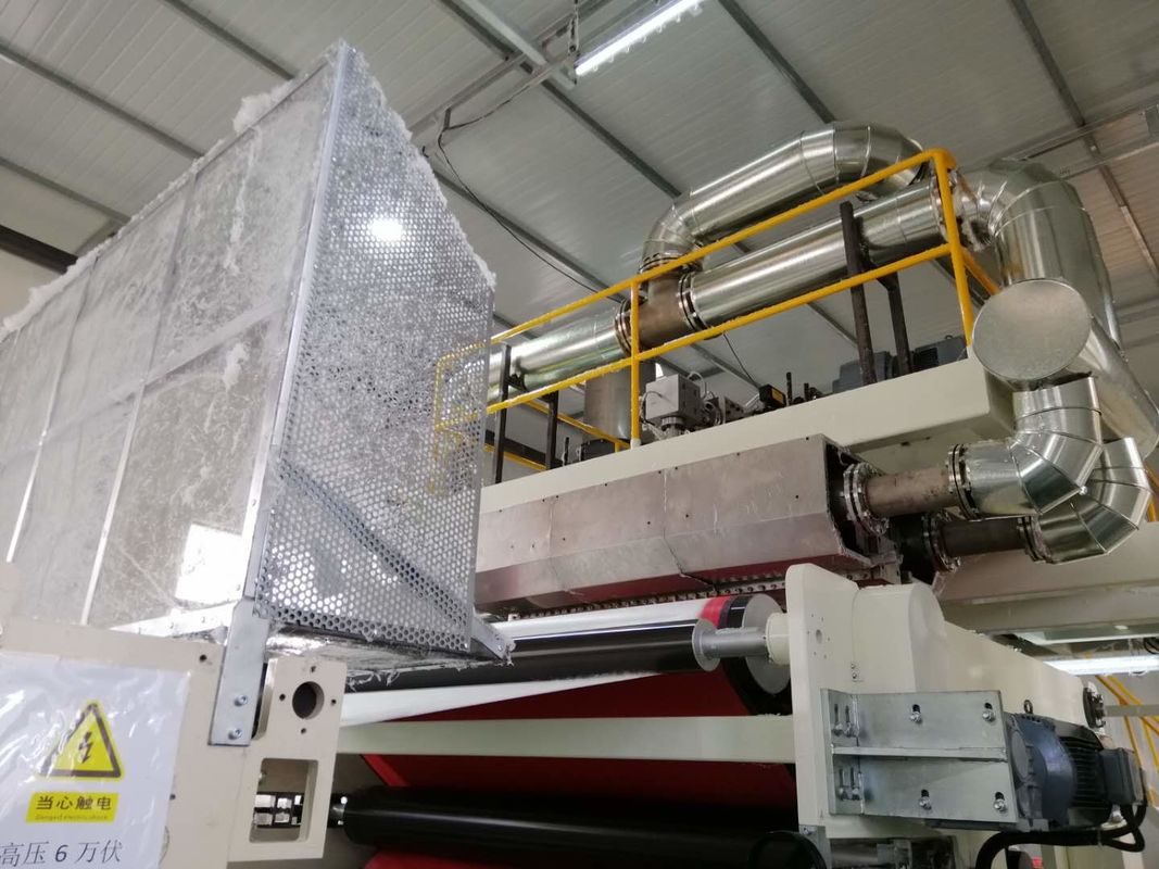La machine de tissu soufflée par fonte de haute performance avec des racines éventent dans la vitesse de 1600r/de minute